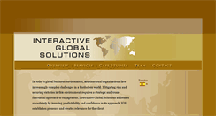 Desktop Screenshot of interactiveglobalsolutions.com